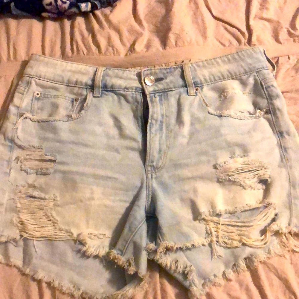 AE Tom girl midi shorts